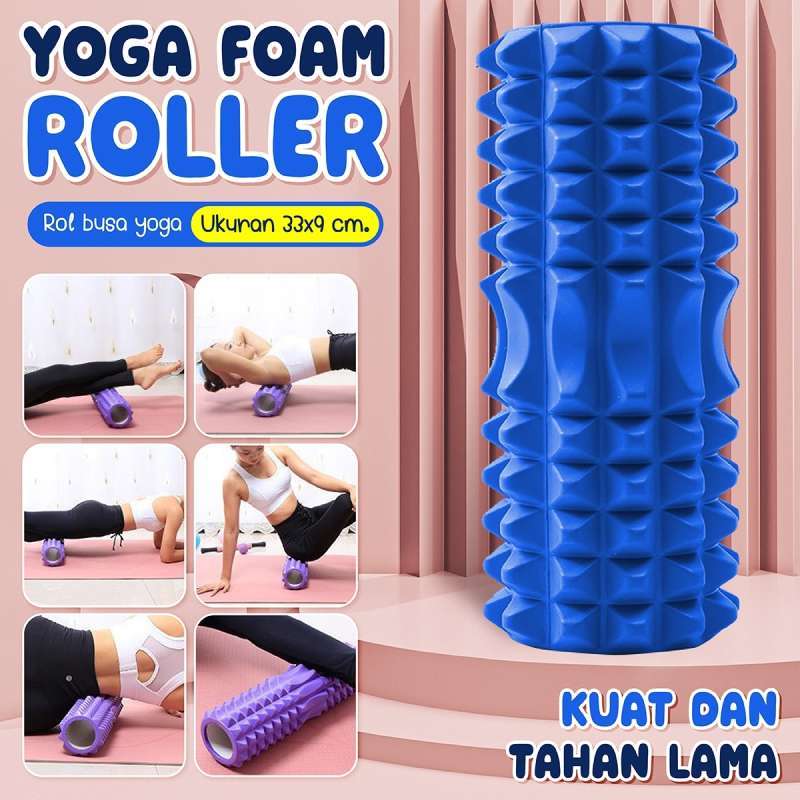 SALE BG SPORT YOGA ROLLER YOGA FOAM ROLLER GYM FITNESS ALAT YOGA YOGA  ROLLER MASSAGE MODEL 6001