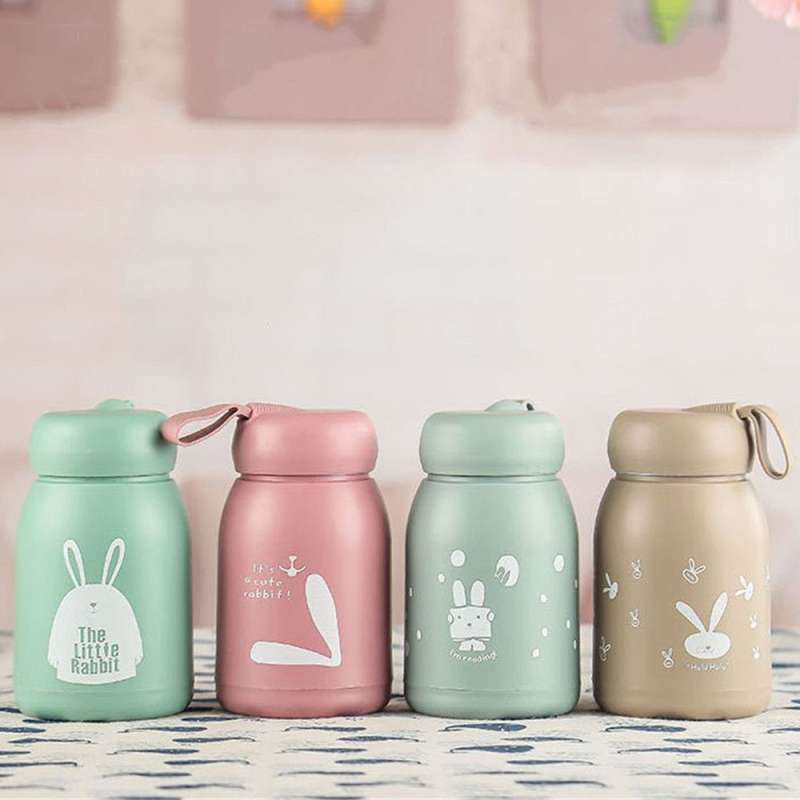Jual Botol Minum Kaca Rabbit V2 Sg33 Botol Simple Minimalis Warna Lucu ...