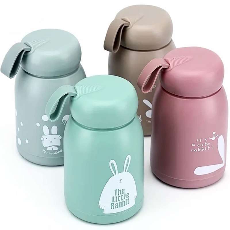 Jual Botol Minum Kaca Rabbit V2 Sg33 Botol Simple Minimalis Warna Lucu ...