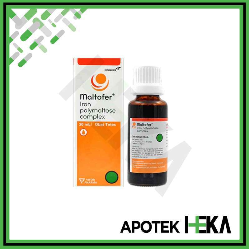 Jual Maltofer Drops Obat Tetes 30 Ml - Suplemen Penambah Darah Di