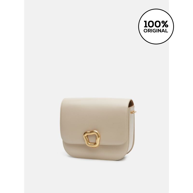Jual Songmont Med Tofu Shoulder Bag Pearl White di Seller Blibli