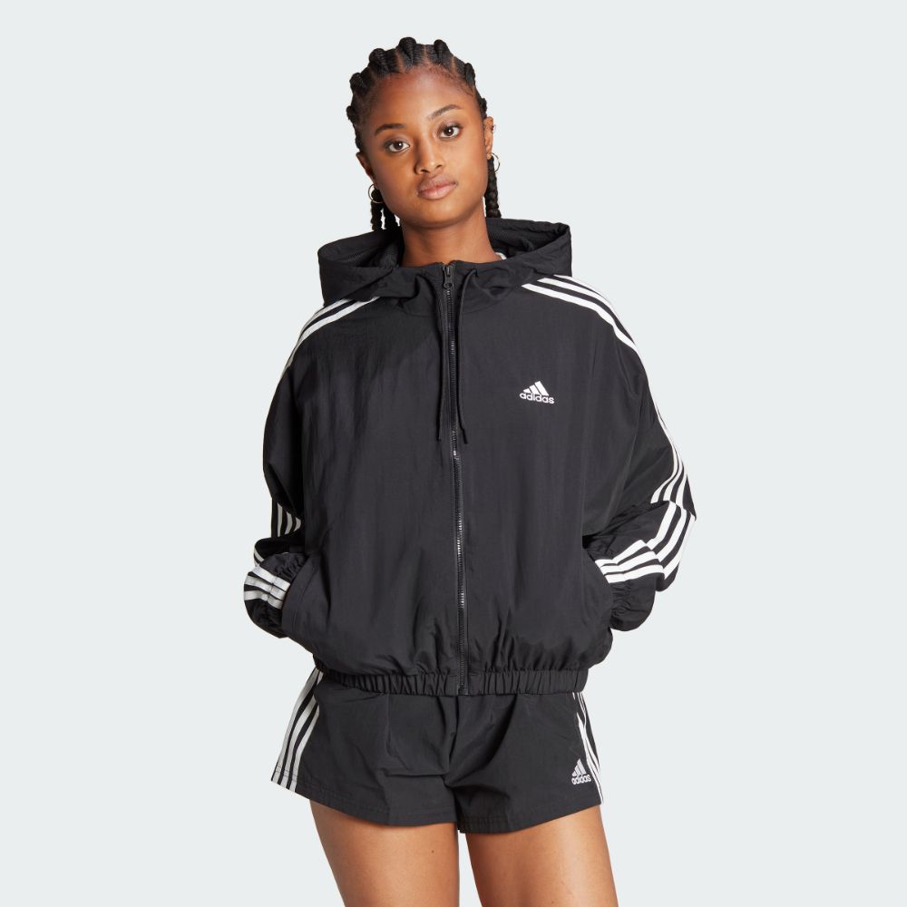 Jaket top hoodie adidas