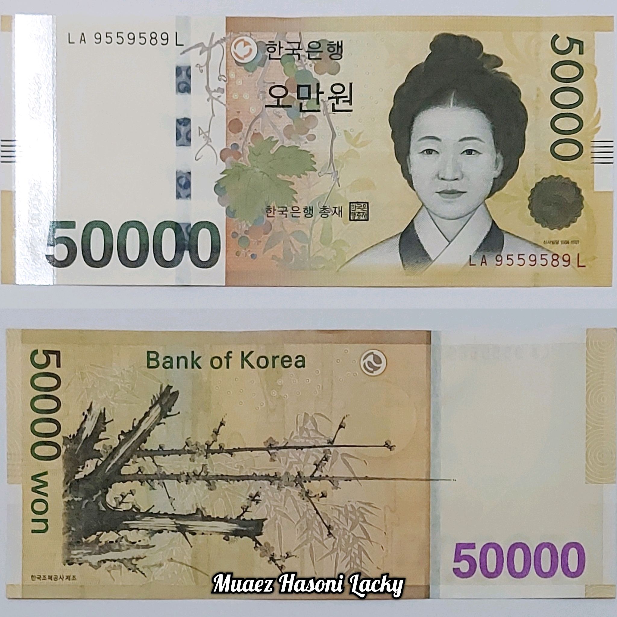 Jual Koleksi Korea Selatan Pecahan 50000 Won Original Di Seller Muaez jual-koleksi-korea-selatan-pecahan-50000-won-original-di-seller-muaez