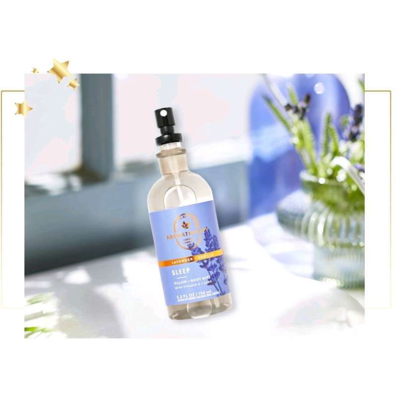 Bath And Body Works Lavender Vanilla Pillow Mist Pillow Spray