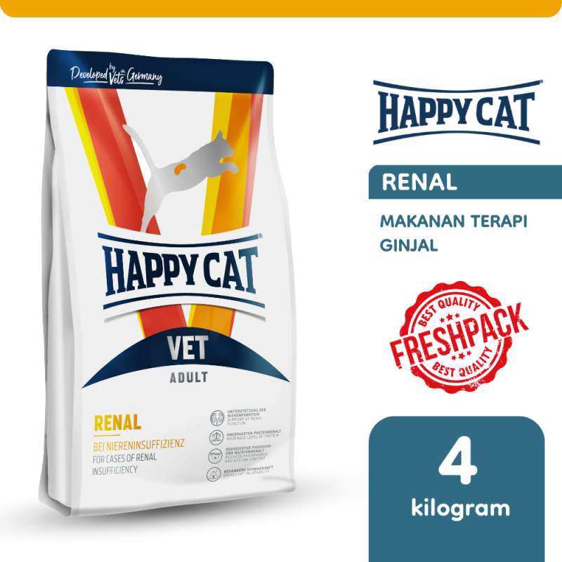 Promo Makanan Kucing Khusus Ginjal Happy Cat Vet Renal 4kg Diskon 5 Di Seller Sofa Pet Grogol Selatan Kota Jakarta Selatan Blibli