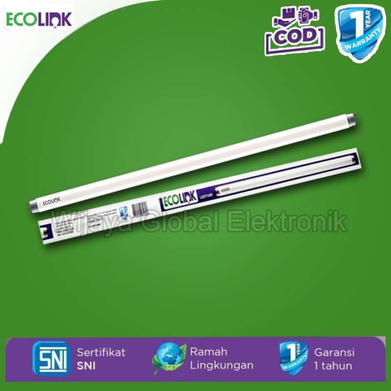 Jual Lampu Tl Led Tube Ecolink Tabung T8 18 Watt 1200mm 18w 18watt 18w Putih 6500k Kuning 4000k Tahan Lama Super Terang Garansi 1 Tahun Resmi Buktikan Putihhangat Di Seller Wijaya