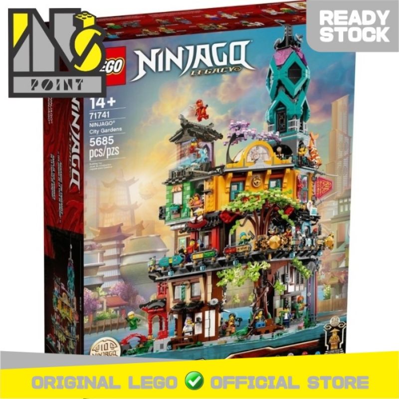 LEGO 71741 Ninjago City Gardens Blocks Stacking Toys