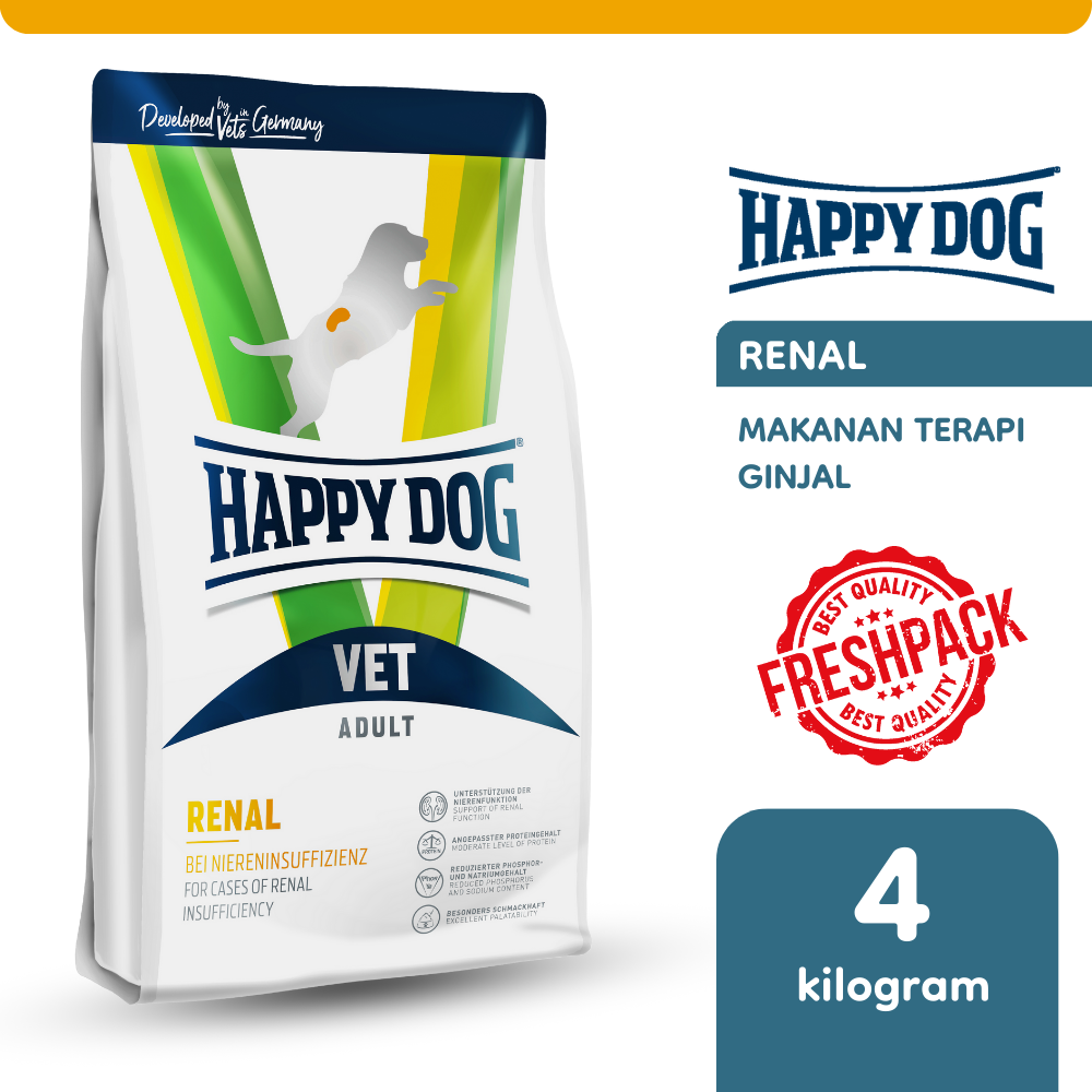 Happy dog renal clearance