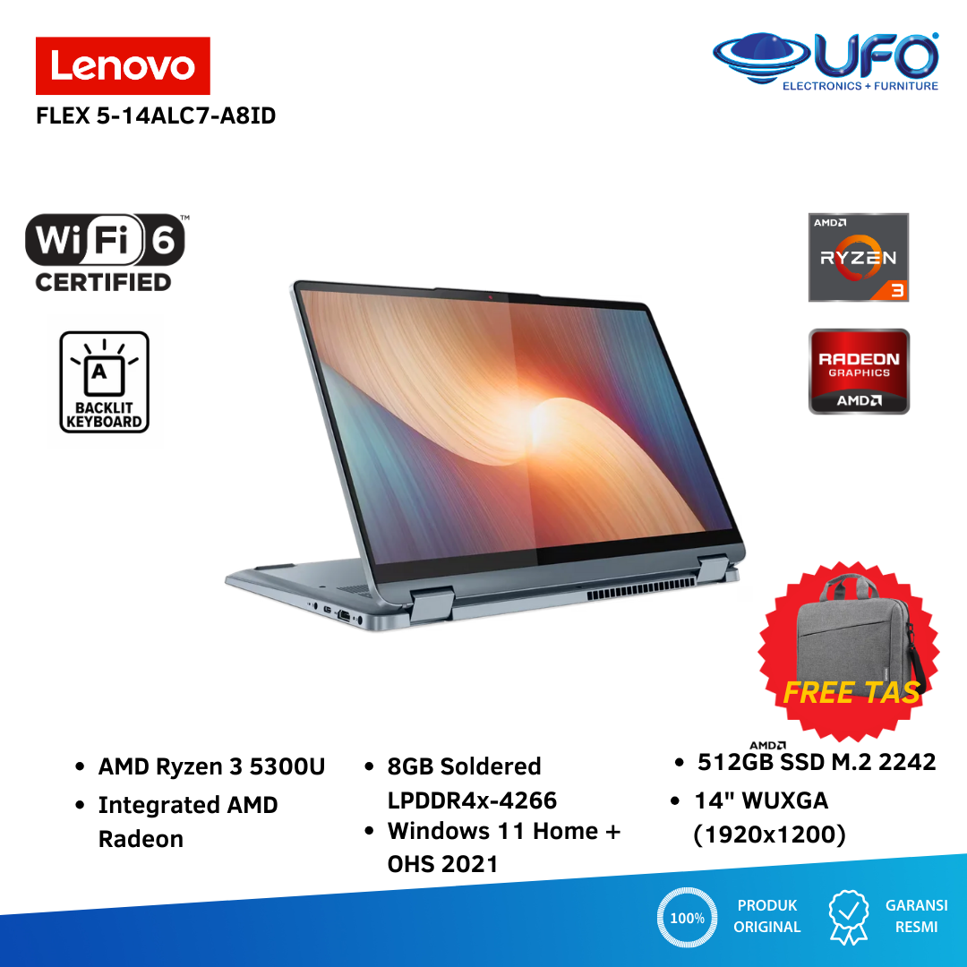 Coperchio Superiore LCD Posteriore Per Lenovo Ideapad Flex 5 14ALC7/14IAU7 (grigio Scuro) Originale - Foto 2