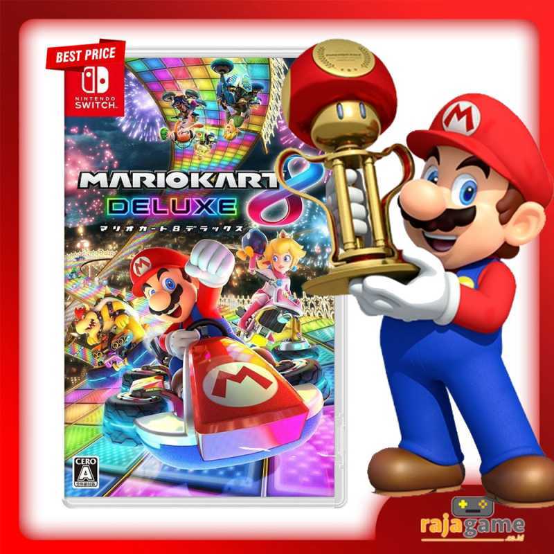 Promo Mario Kart 8 Deluxe Nintendo Switch Game (jap) Diskon 13% Di ...