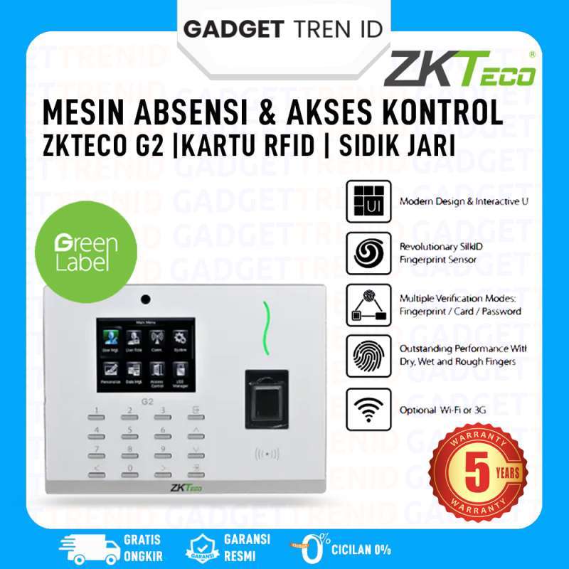 Jual Mesin Absensi Fingerprint Zkteco P160 Terbaik April 2026 - Harga ...