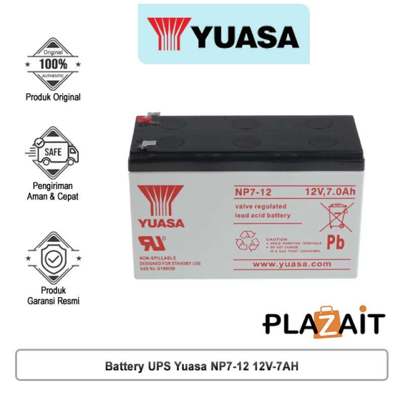 YUASA NPW36-12L BATTERIA Ermetica Al Piombo 12V 7Ah Equivalente Fiamm - Foto 6