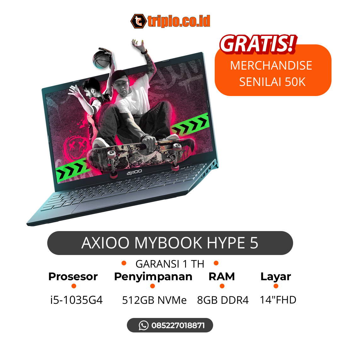 Jual Axioo Mybook Hype 3 I5 Original Murah - Harga Diskon Mei 2024 | Blibli