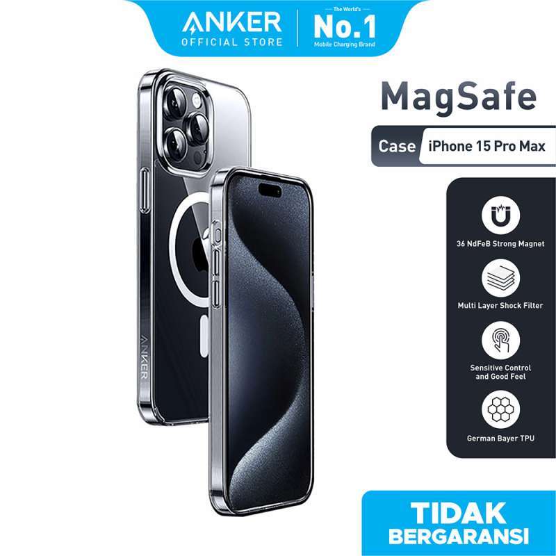 Phone Case Magnetic for iPhone 15 Clear
