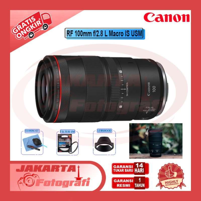 Promo Lensa Canon Rf 100mm Macro Is Usm Lens Original Diskon