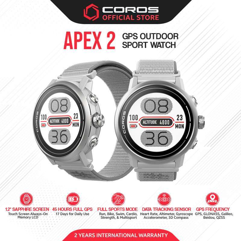 COROS APEX GPS Outdoor Sport Watch GREY