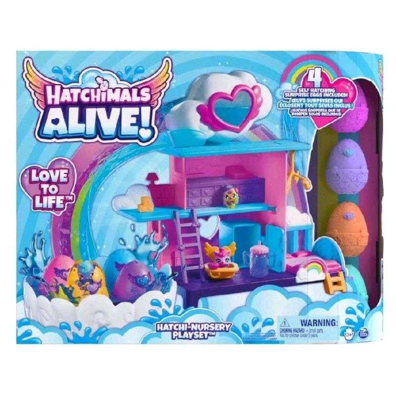 Jual Mainan Rumah Boneka Figure Hatchimals Alive Hatchi-nursery