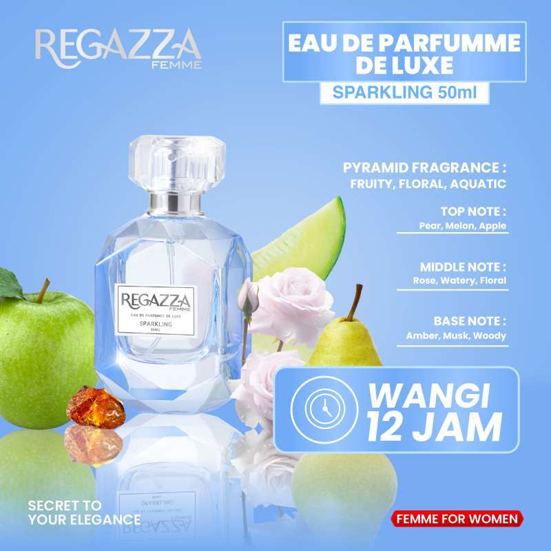 Regazza Femme Eau De Parfumée De Luxe Sparkling 50ml