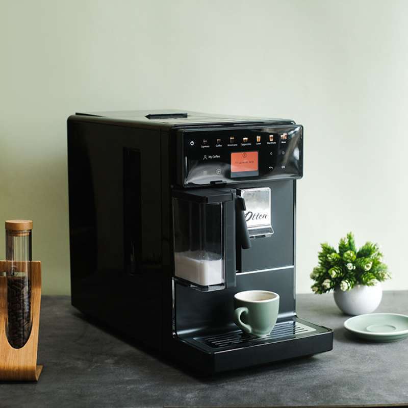 Otten Excellente Smart Automatic Coffee Machine (Black) Mesin Kopi  Espresso Otomatis