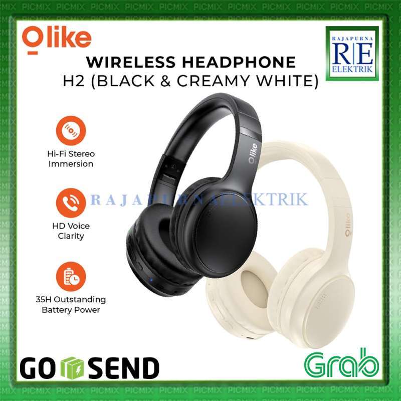 Promo Olike Wireless Headphone Bluetooth 5.3 Anc Full Hd H2 Original Diskon 50 Di Seller Rajapurna Elektrik Official Store Kembangan Selatan Kota Jakarta Barat Blibli
