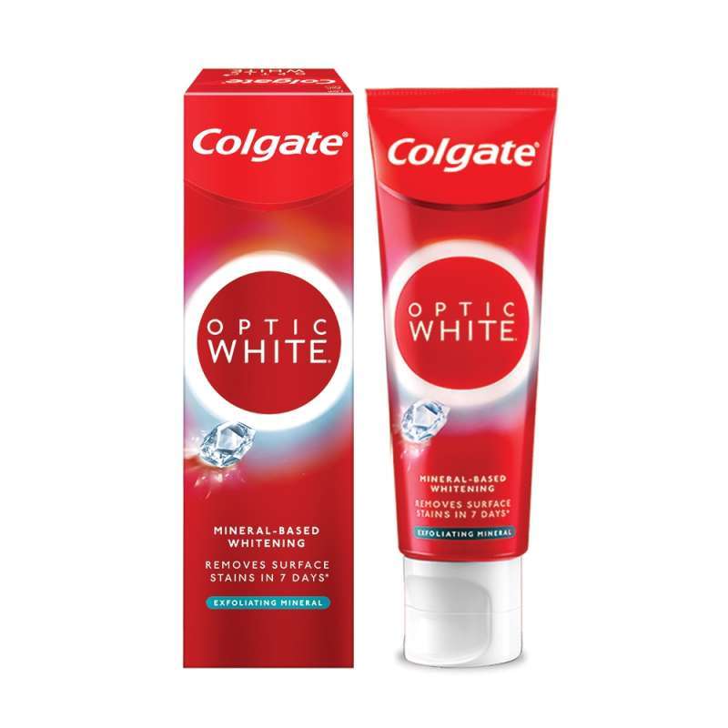 Promo Colgate Toothpaste Optic White Plus Shine Odol 100 Diskon 50 di