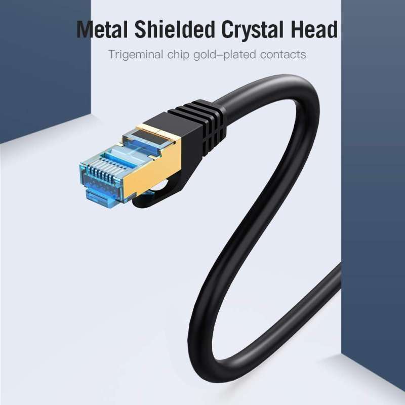 Vpc Cat Jual Vention Vpc7 Kabel Lan Rj45 Cat7 Sstp Patch Cord Ethernet Black ...