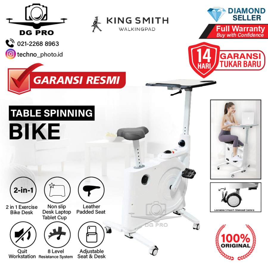 Jual Kingsmith Spinning Bike Table Exercise Bike Alt Meja Di Seller Dg