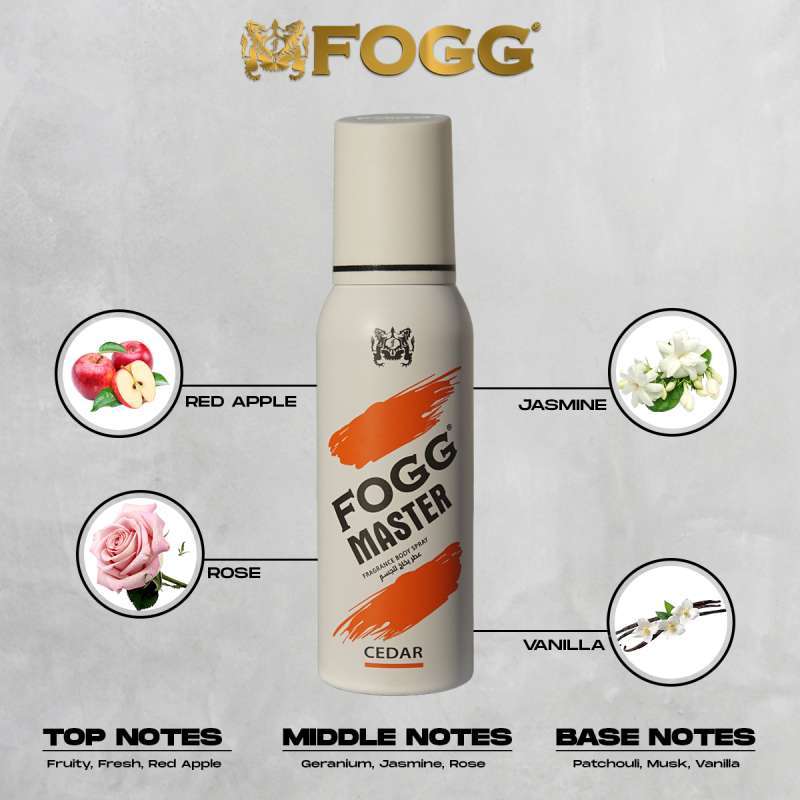 Fragrance Body Spray Fogg Master Deodorant Fogg Master Pine Body