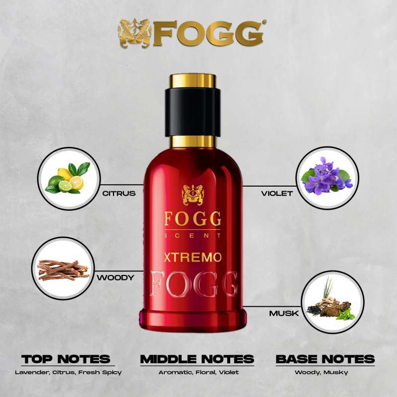 Promo Fogg Perfume Scent Premium Xtremo 100ml Diskon 50% Di Seller
