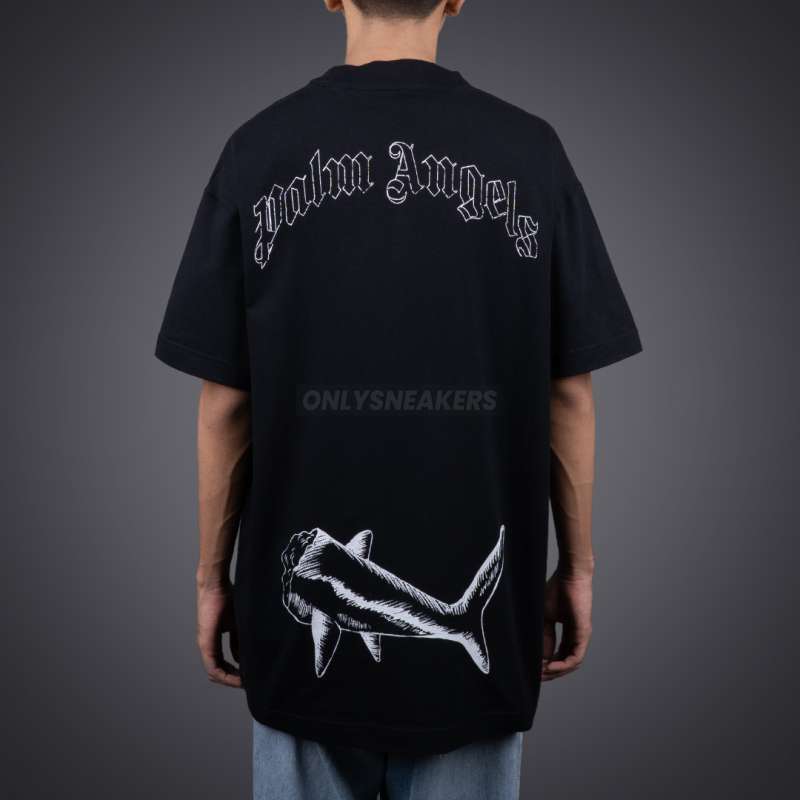 T-shirt Palm Angels Broken Shark - Licence Jaws, Taille M, Neuf Avec étiquettes