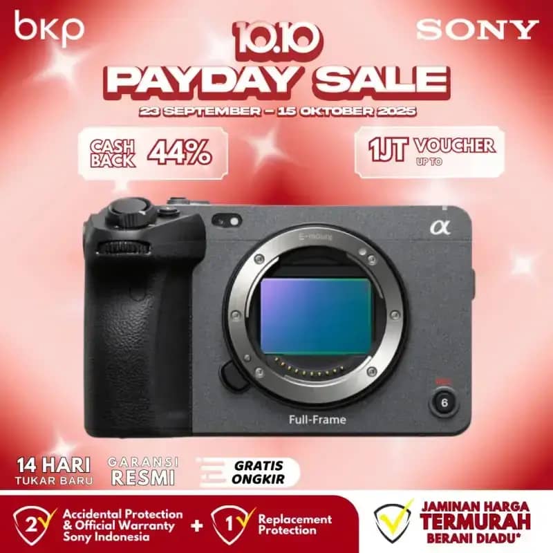 BKP Sony FX3 Full Frame Cinema Camera Sony FX-3 Body Only RESMI