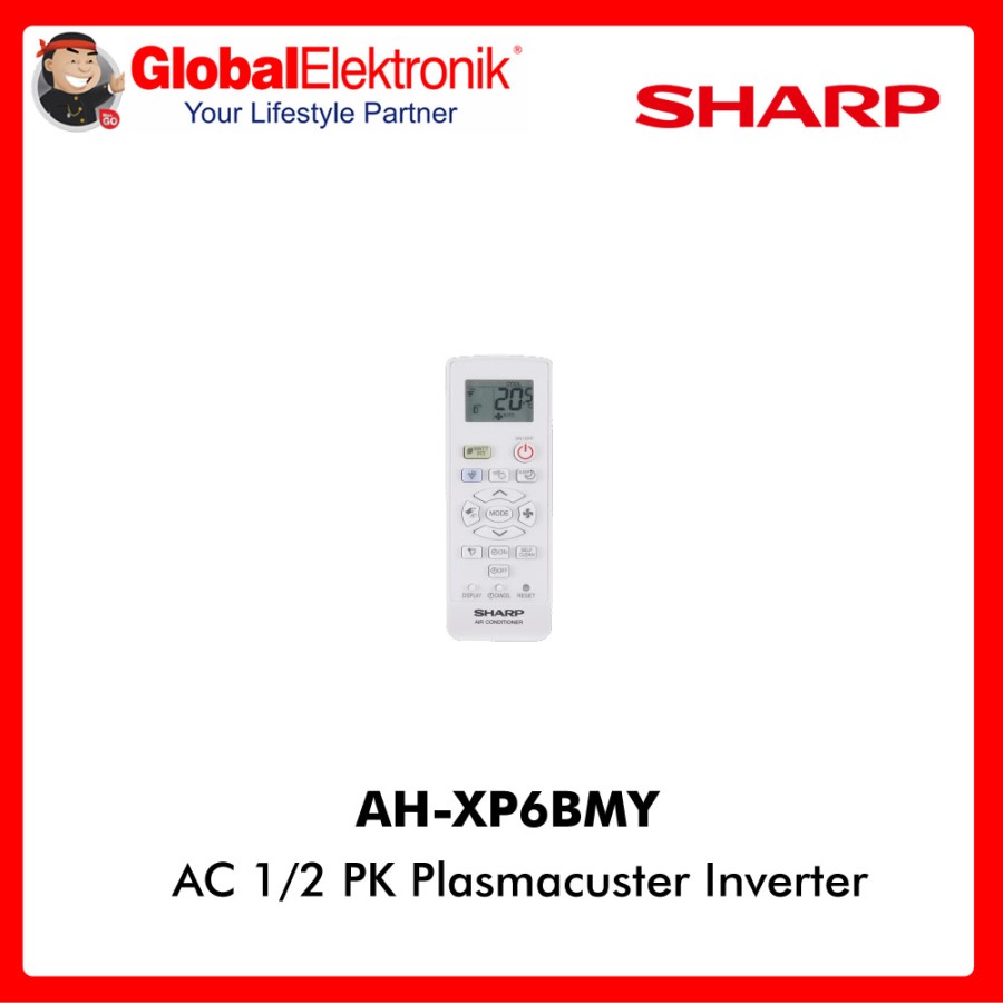 Jual Sharp Ac Inverter 1/2 Pk Ah-xp6bmy Plasmacluster [semaarang] Di ...