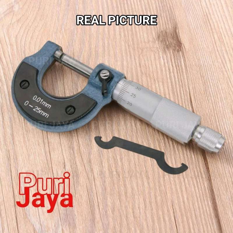 Gambar Alat Ukur Mikrometer Sekrup
