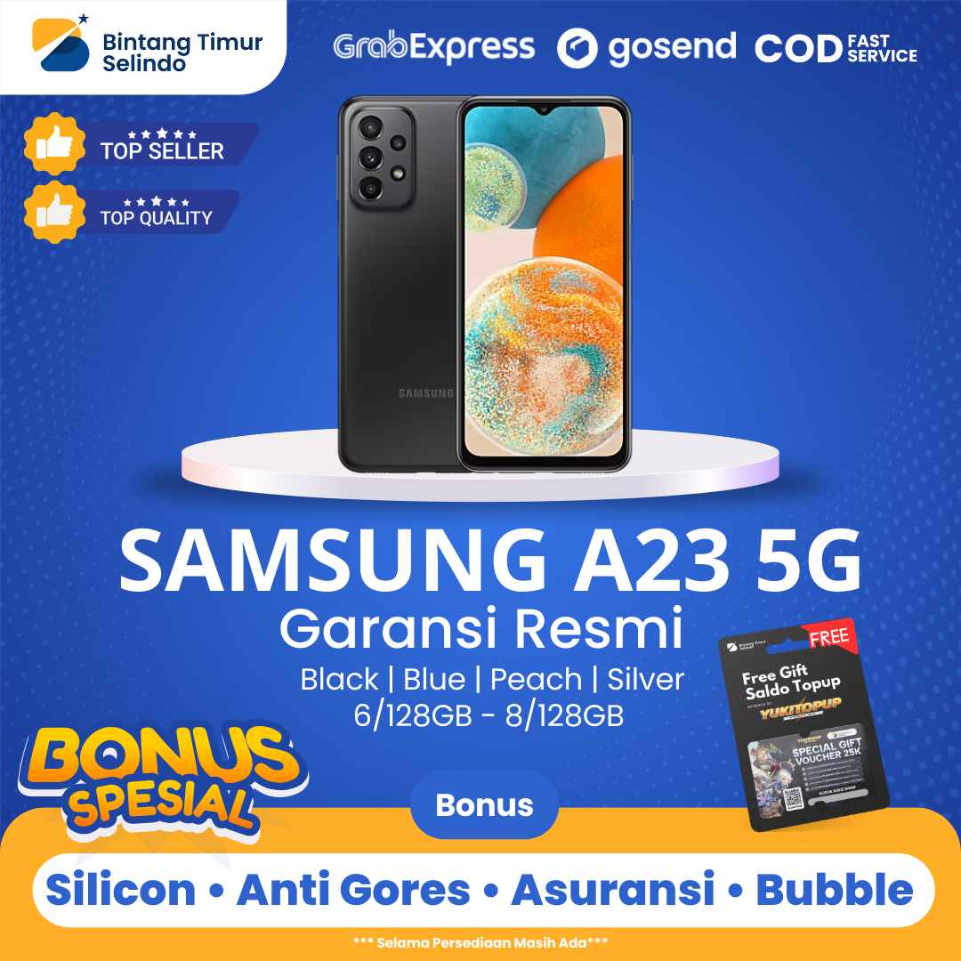 Jual Samsung Galaxy A23 [5g] [nfc] 8gb+128gb Garansi Resmi Sein Samsung ...