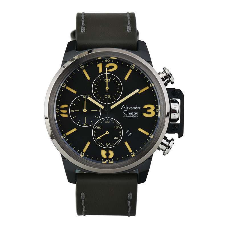 Alexandre christie hotsell watch leather strap