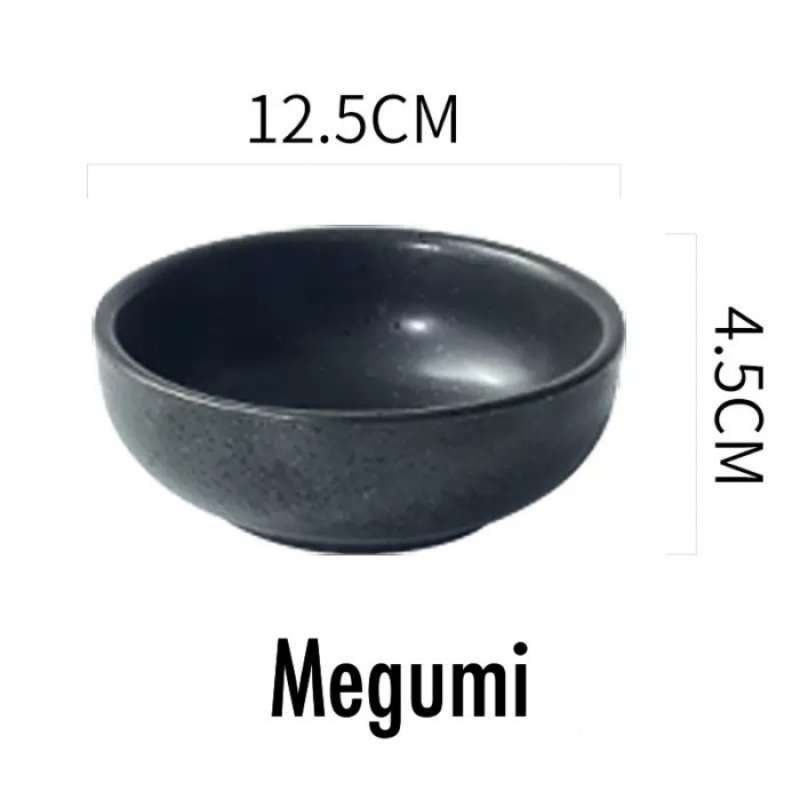 Hoomey Japan Series Mangkok Keramik (280ml) Jepang Snack Ceramic Bowl  Sereal Cemilan Sup Mie HORECA