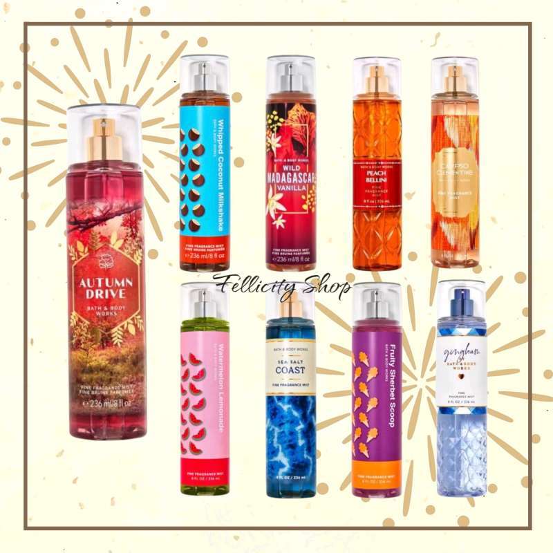 Body Mists Long Lasting Bath And Body Works Scents Fragrance Mist
