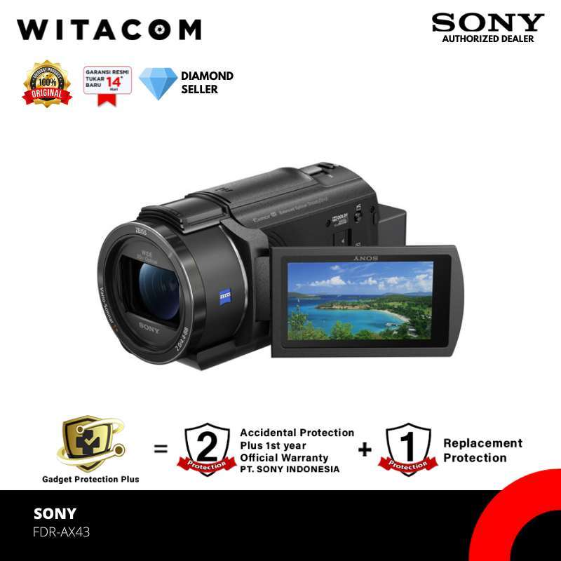 Promo Sony Fdrax43/a / Sony Fdrax43 Uhd 4k Handycam