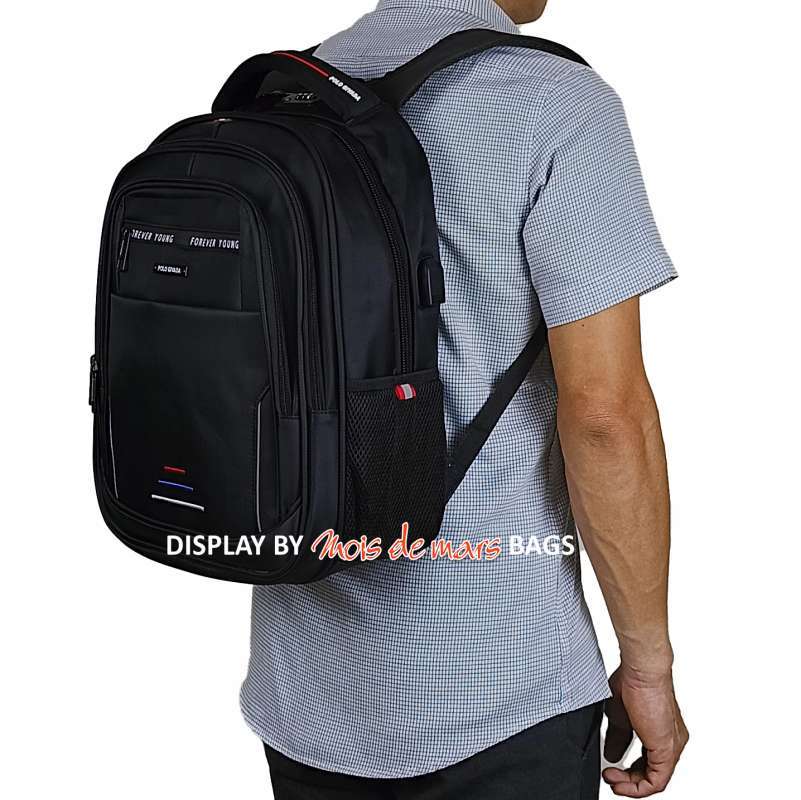 Jual Ransel Pria - Tas Laptop - Dengan Kunci Pengaman Kombinasi ...
