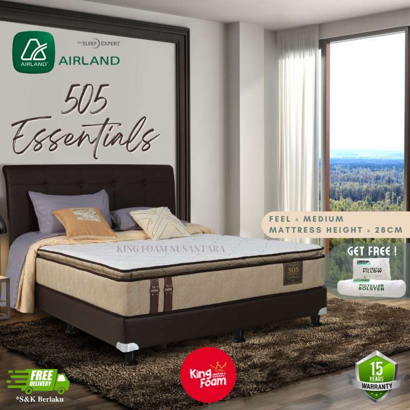 Jual Airland 505 Essentials Semua Ukuran Kasur Springbed (Full SET) HB