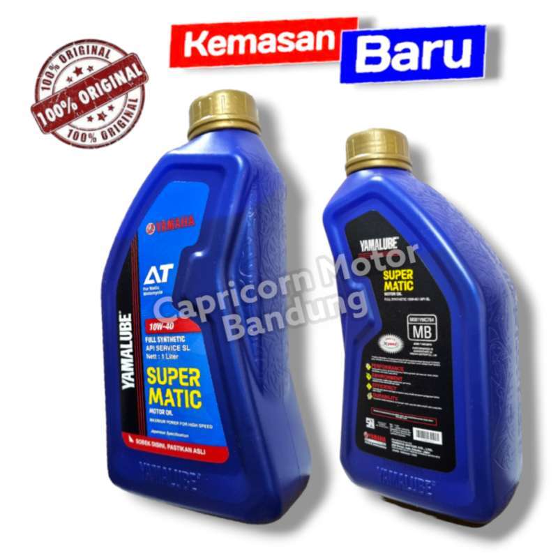 Jual Yamalube Super Matic Full Synthetic Sae 10w 40 Api Sl Jaso Mb Oli