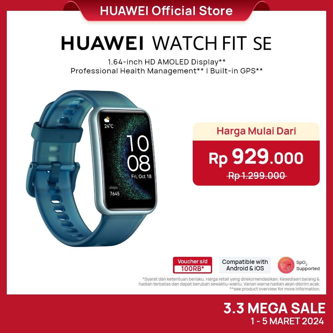 Harga Huawei Watch Fit Terbaru Februari 2024 Blibli