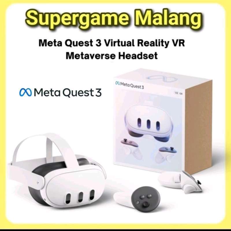 Jual Oculus Meta Quest Virtual Reality Vr Headset Metaverse