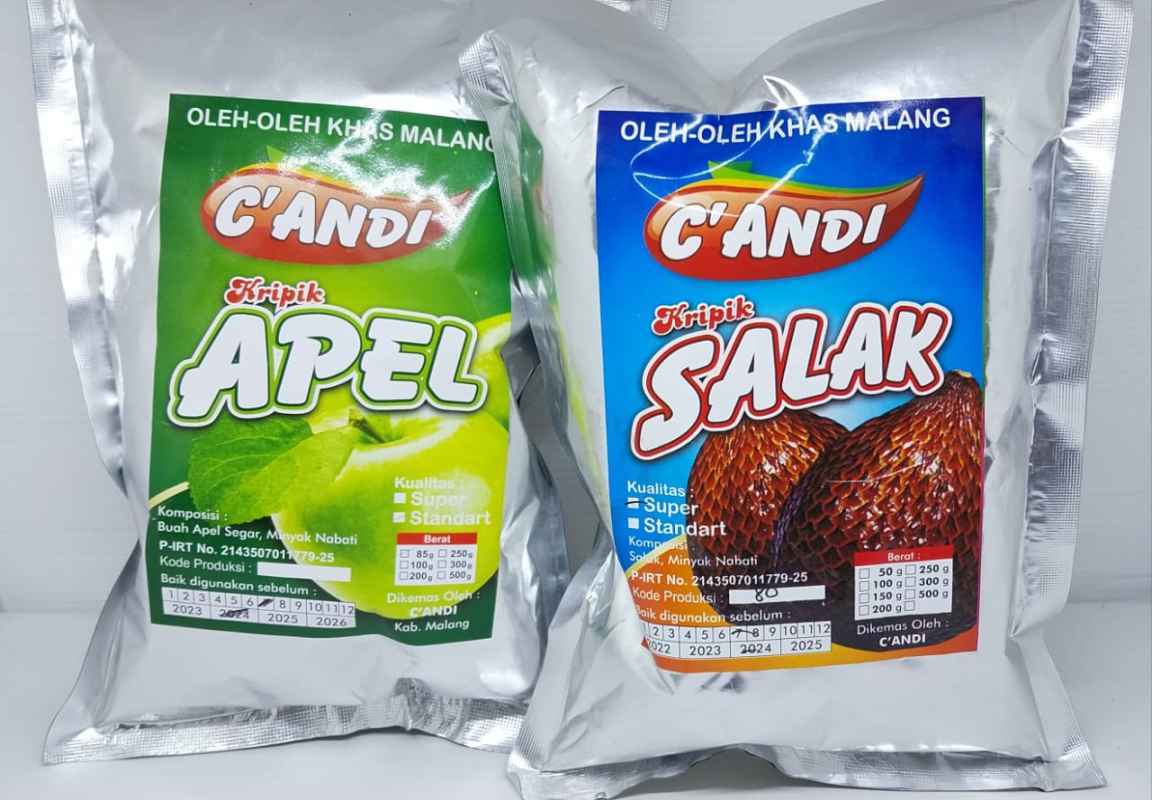Jual Kripik Buah Asli Khas Malang -/+ 100gr - Apel Di Seller Melan Jaya Store - Temu, Kab. Sidoarjo | Blibli