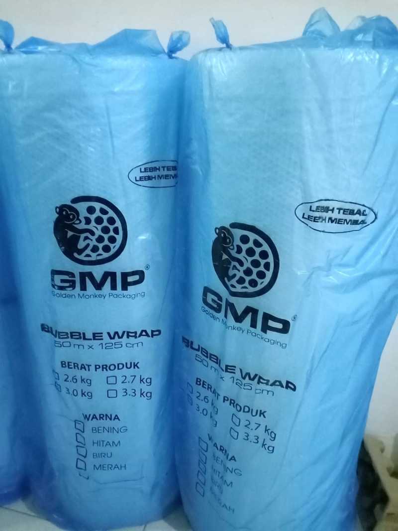 Jual Bubble Wrap Hitam Dan Putih 1,25 X 50 M 3 Kg. Plastik Packing