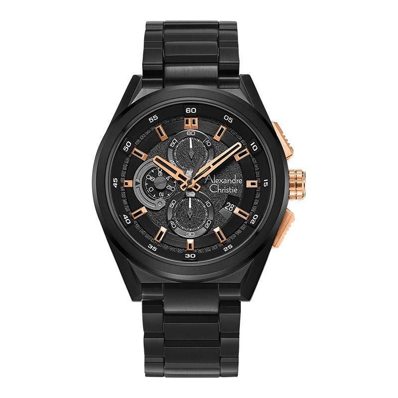 Promo Jam Tangan Pria Alexandre Christie Chronograph Ac 6654 Mc Bipbarg Black Dial Black St. Steel Strap Extra Strap Diskon 35 Di Seller Machtwatch Official Store Kedoya Utara 2 Kota Jakarta Barat Bli...