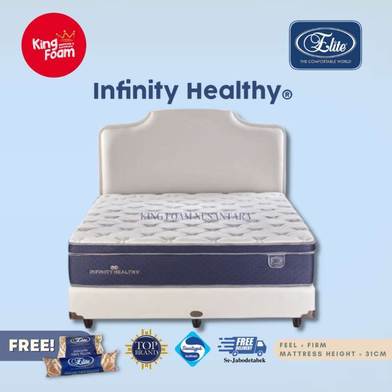Jual Elite Infinity Healthy Semua Ukuran Kasur Springbed (Full SET) HB