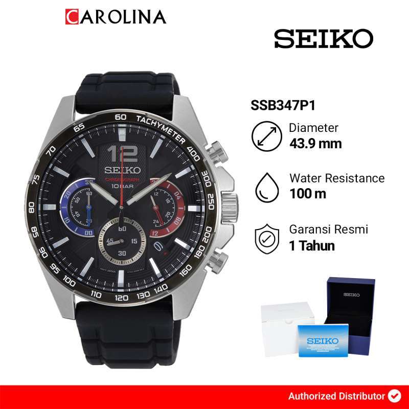Jual Jam Tangan Pria Seiko Chronograph Ssb327 P1 Original Branded Harga Diskon Murah Oktober 2024 Blibli
