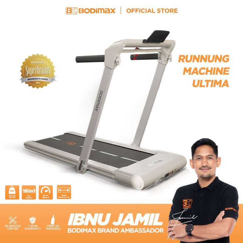 Promo Bodimax Running Pad Ultima – Folding Treadmill Gym Alat