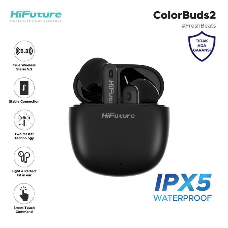 Colorbuds2 True Wireless Bluetooth Earphone TWS Mini Earbuds Light Perfect  Fit Smart Touch Soft Bass IPX5